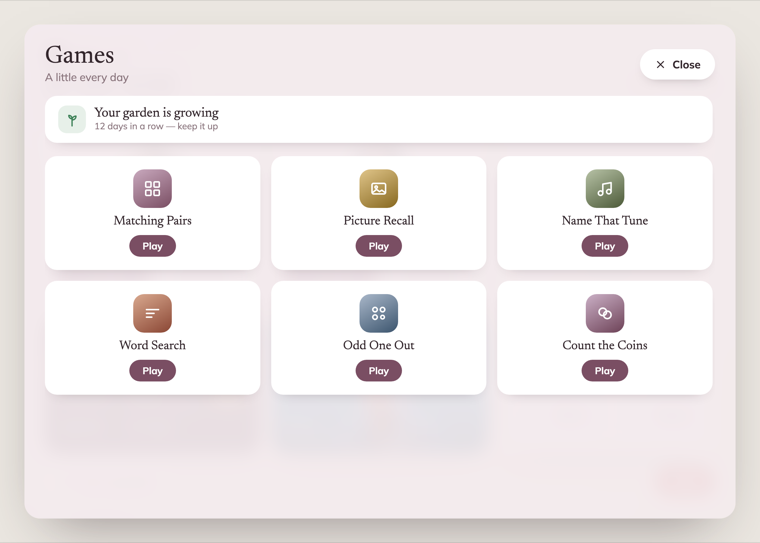 Idyll — app screen